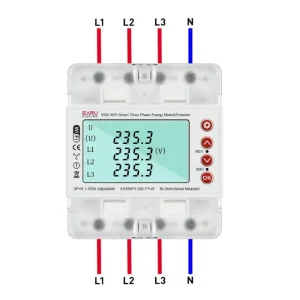 Công tơ điện tử thông minh 3 pha Wifi Tuya Smartlife 100A