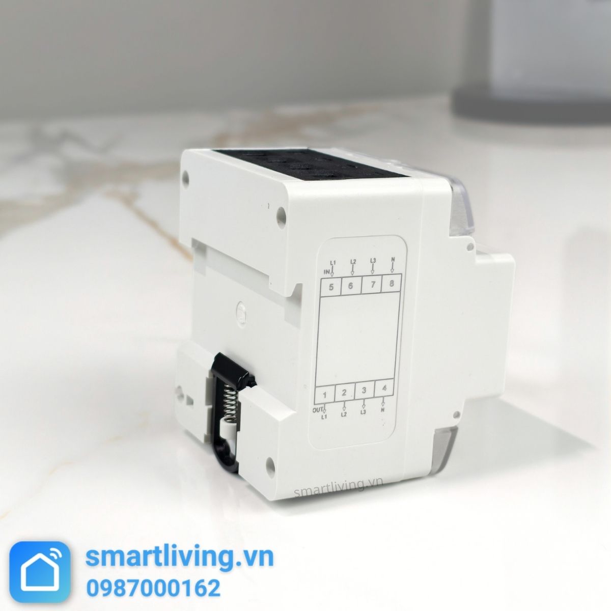 Công tơ điện tử thông minh 3 pha Wifi Tuya Smartlife 100A