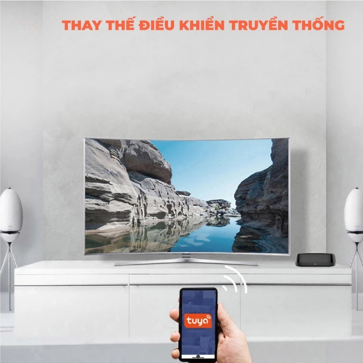 Bộ điều khiển Tivi Máy lạnh Tuya Zigbee hỗ trợ Apple Homekit