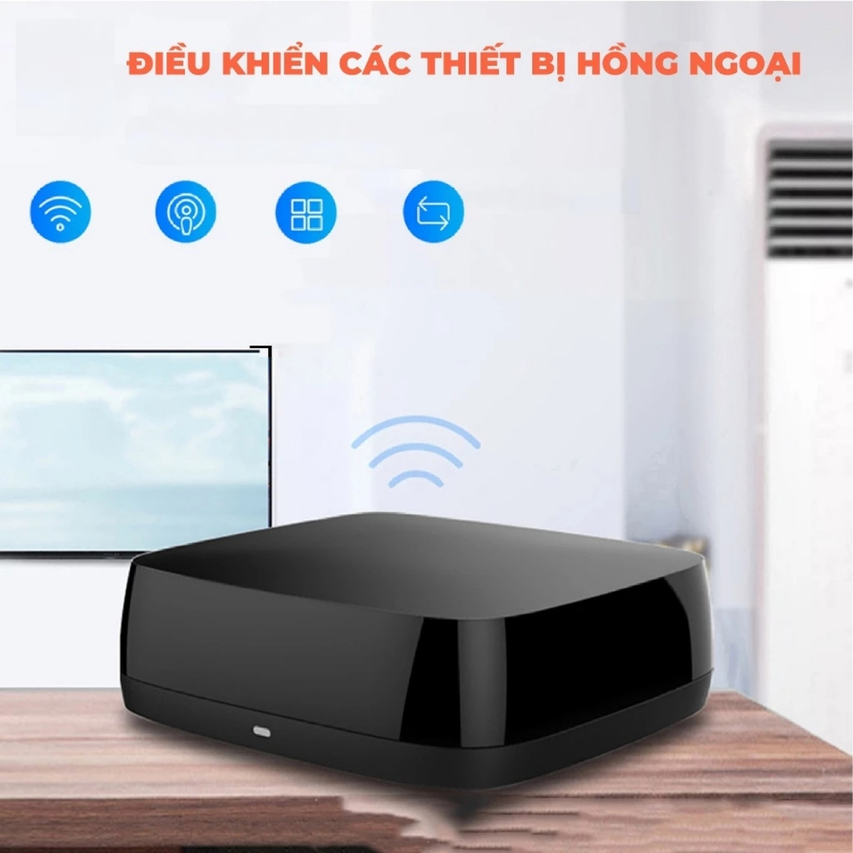 Bộ điều khiển Tivi Máy lạnh Tuya Zigbee hỗ trợ Apple Homekit