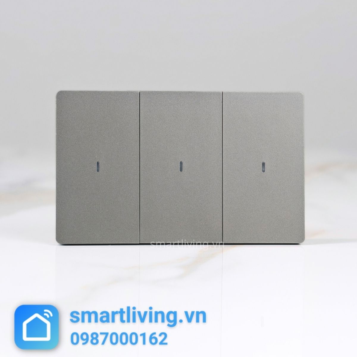 Công tắc thông minh nút cơ Zigbee Tuya Chữ Nhật