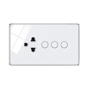 Công tắc 2 nút + Ổ cắm Zigbee Tuya