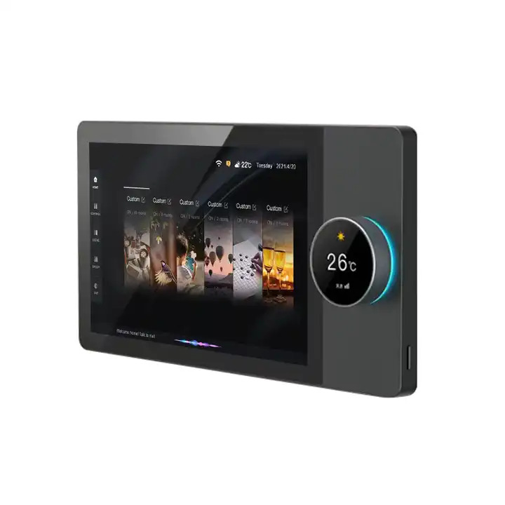 Màn hình điều khiển trung tâm Zigbee Tuya 8 inch có âm thanh