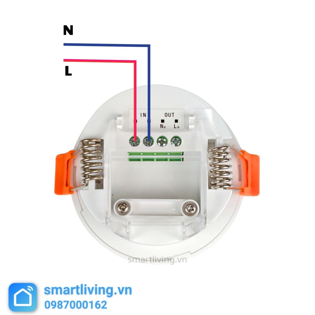 Cảm biến hiện diện Human Presence Zigbee Tuya âm trần