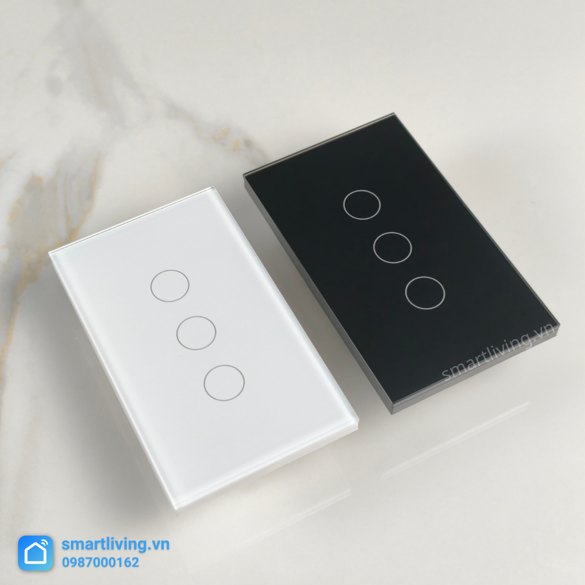 Công tắc thông minh Tuya Wifi Chữ Nhật 2