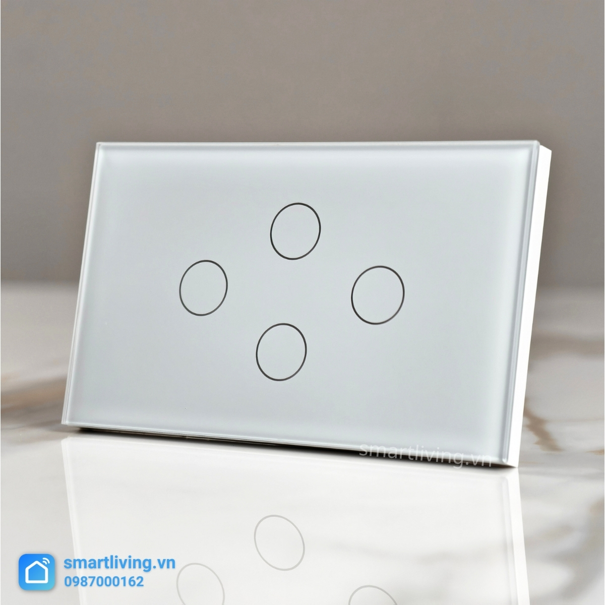 Công tắc thông minh Tuya Wifi Chữ Nhật