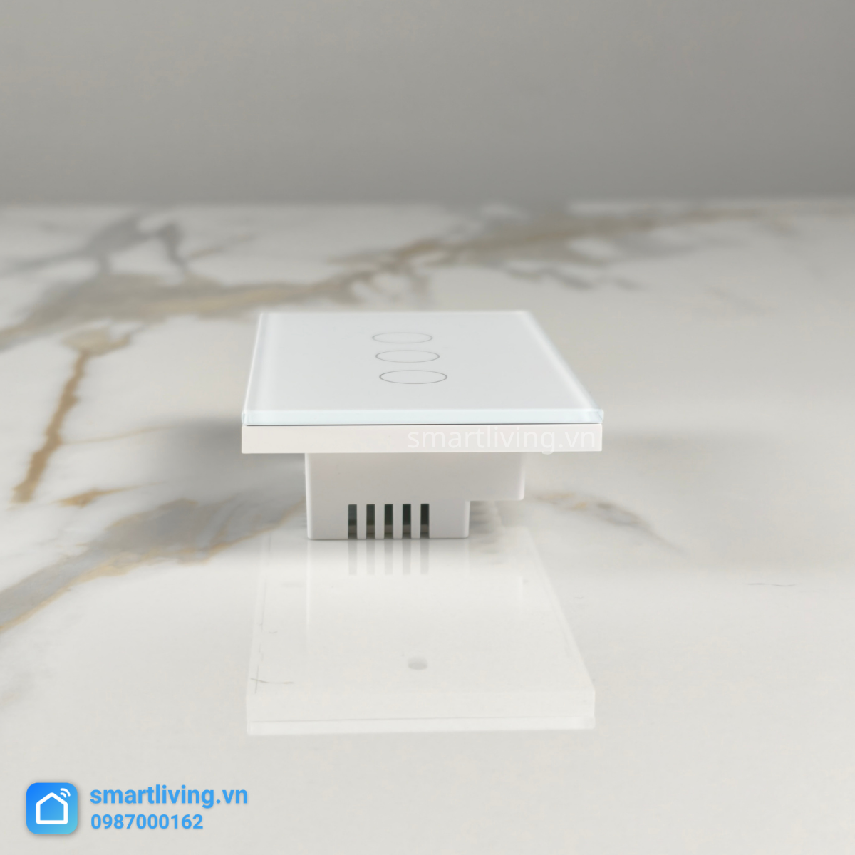 Công tắc thông minh Tuya Wifi Chữ Nhật dọc