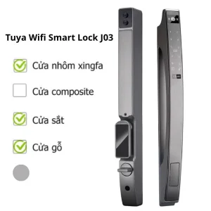 Khóa Thông Minh Tuya Wifi Smart Lock J03