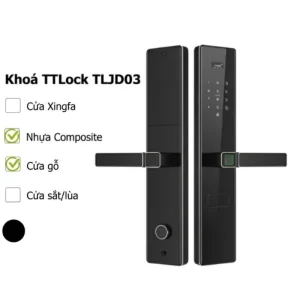 Khóa thông minh TTLock TLJD03 vân tay, cửa gỗ