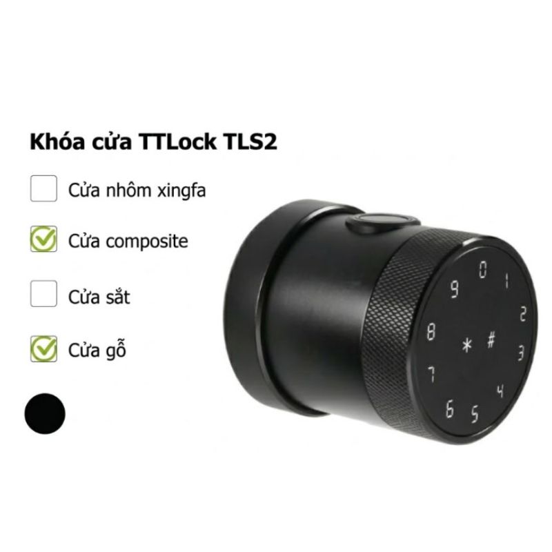 Khóa thông minh TTLock TLS2 nhỏ gọn