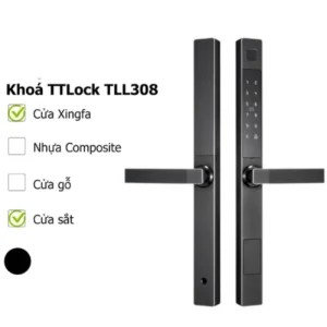 Khoá thông minh TTLock TLL308 Nhôm CNC – Tay Nắm Dài