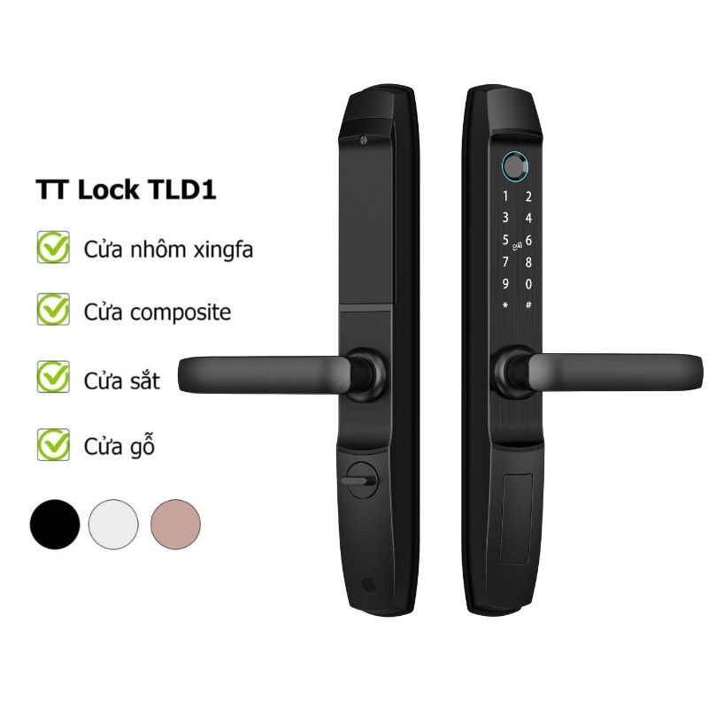 Khóa Cửa Nhôm Xingfa TLD1 - Tay Nắm Dài