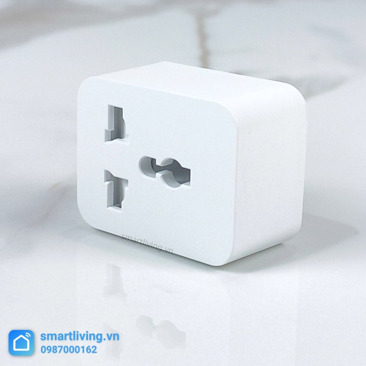 Ổ cắm đơn Tuya Wifi đo điện tiêu thụ