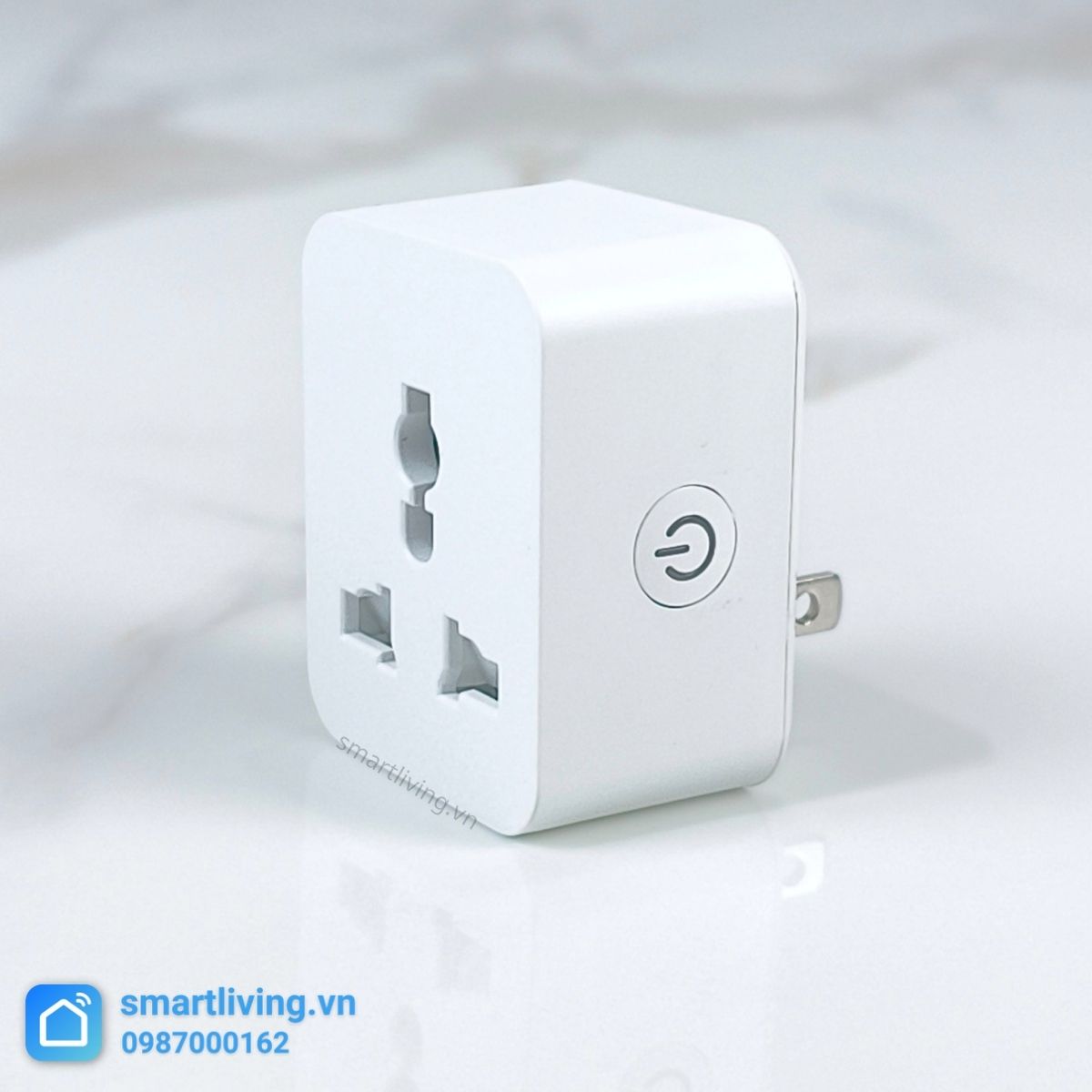 Ổ cắm đơn Tuya Wifi đo điện tiêu thụ