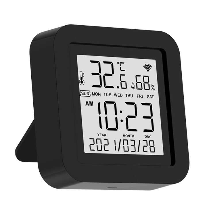 Bộ điều khiển hồng ngoại Tuya S09 màn hình báo nhiệt độ, độ ẩm