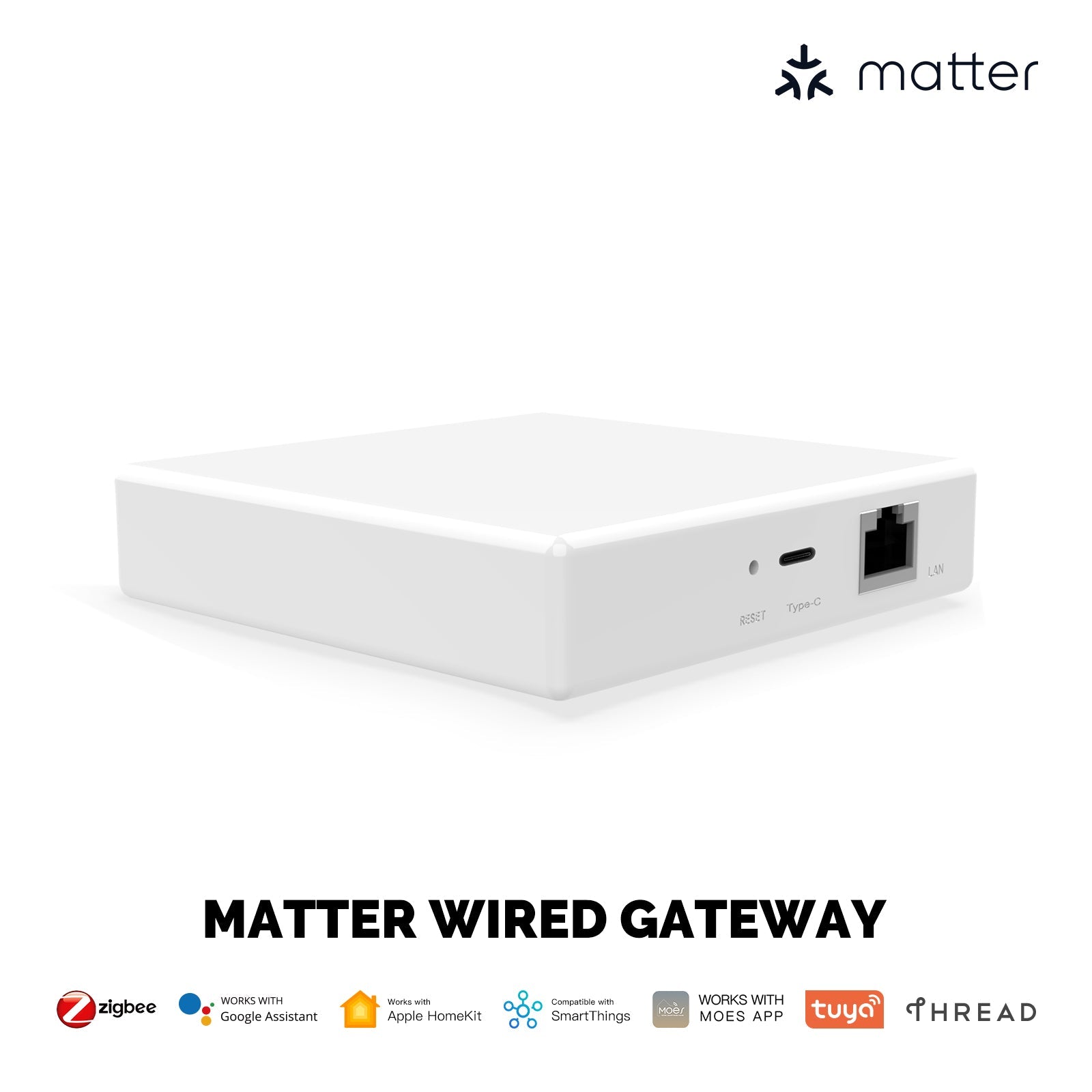 Trung tâm Hub Zigbee Tuya tương thích Matter Apple Homekit